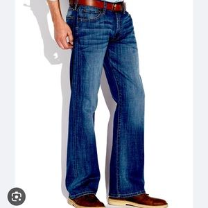 Men’s Lucky Brand Relaxed Bootleg Long Inseam Jeans